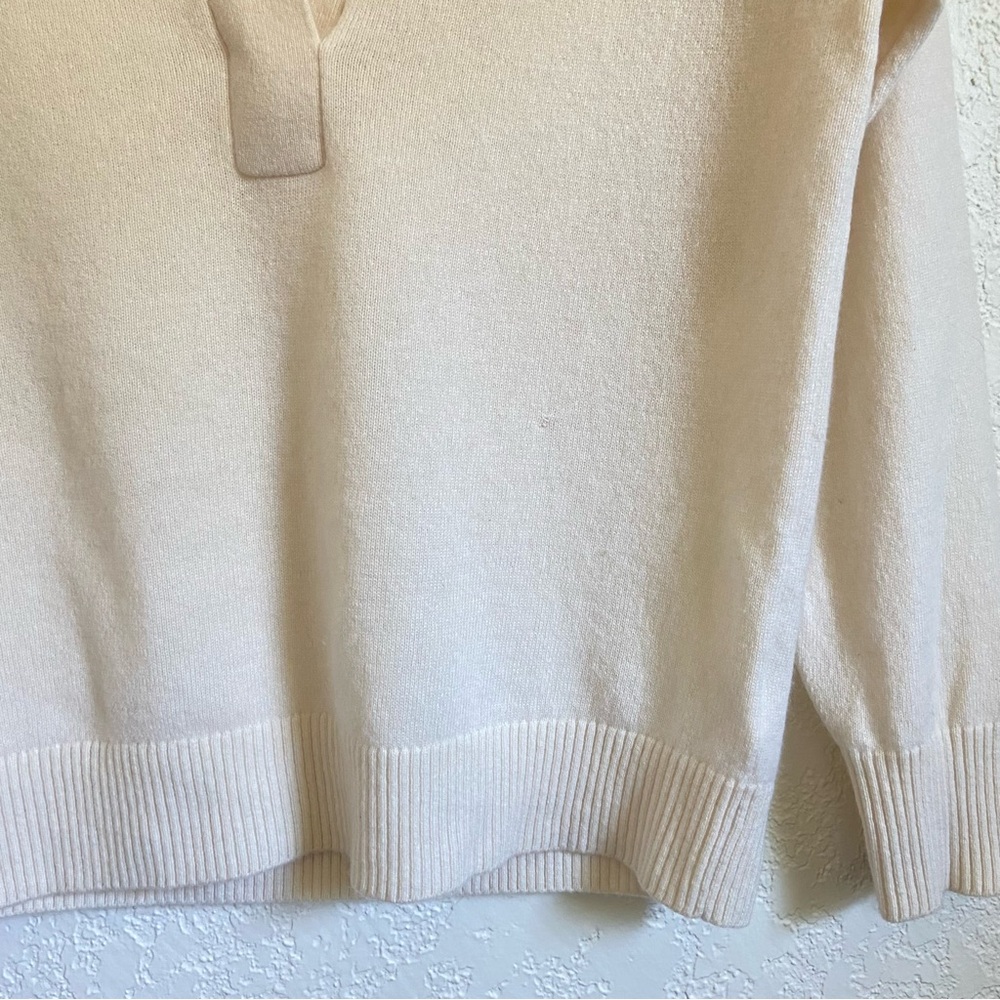 Quince Mongolian Cashmere Polo Sweater - Picture 6 of 16